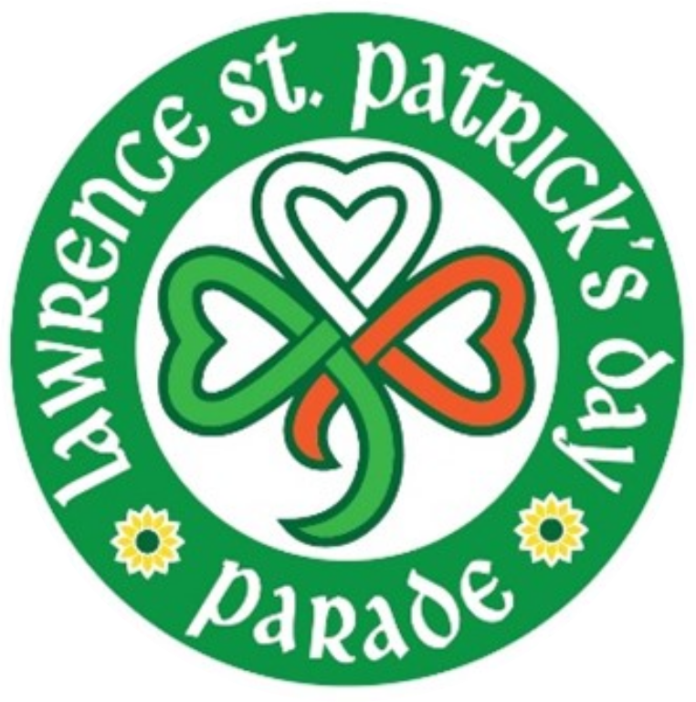The Lawrence St Patrick's Day Parade logo